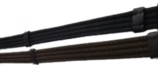 Cotton Rein with Leather Stops