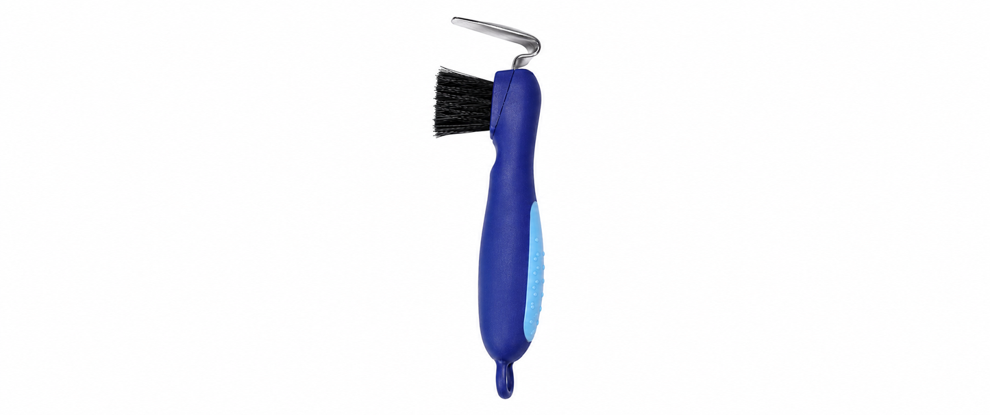 Softtouch hoofpick with brush