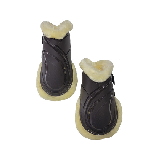 Tech Shield Fetlock Boots with Fur