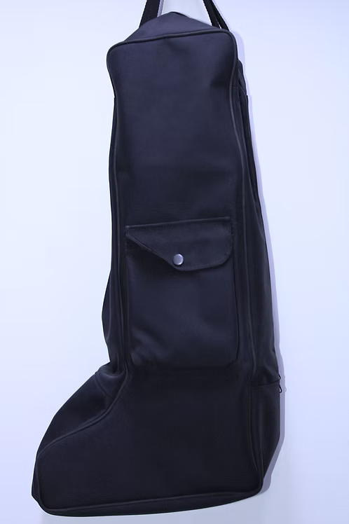 Nylon Black Boots Bag