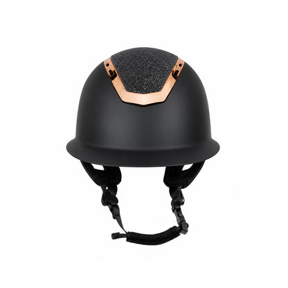 EH Helmet Black Rose Gold Glitter