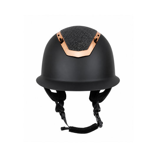 EH Helmet Black Rose Gold Glitter