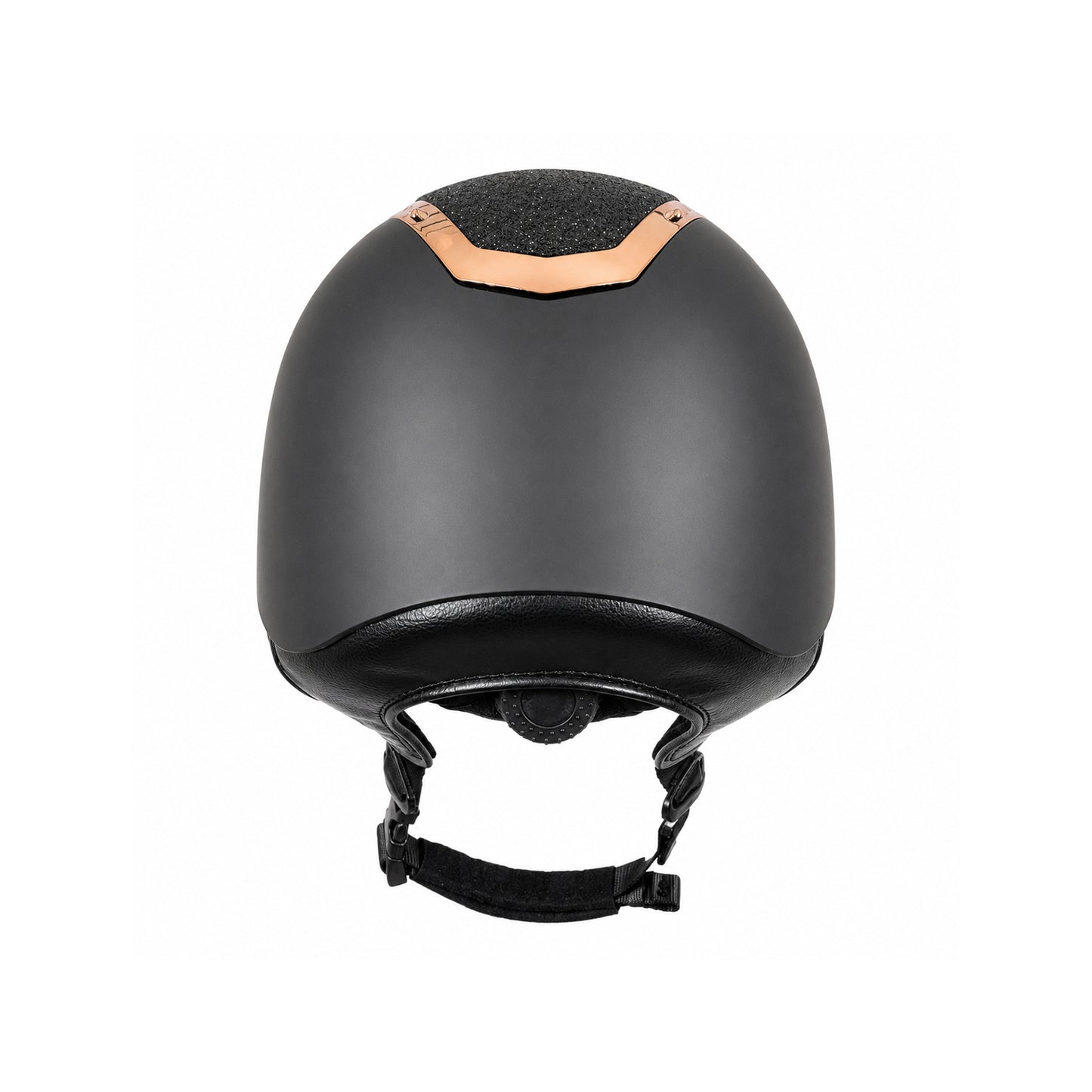 EH Helmet Black Rose Gold Glitter
