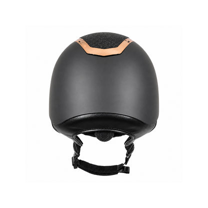 EH Helmet Black Rose Gold Glitter